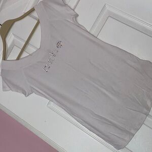Bebe White Women's Top